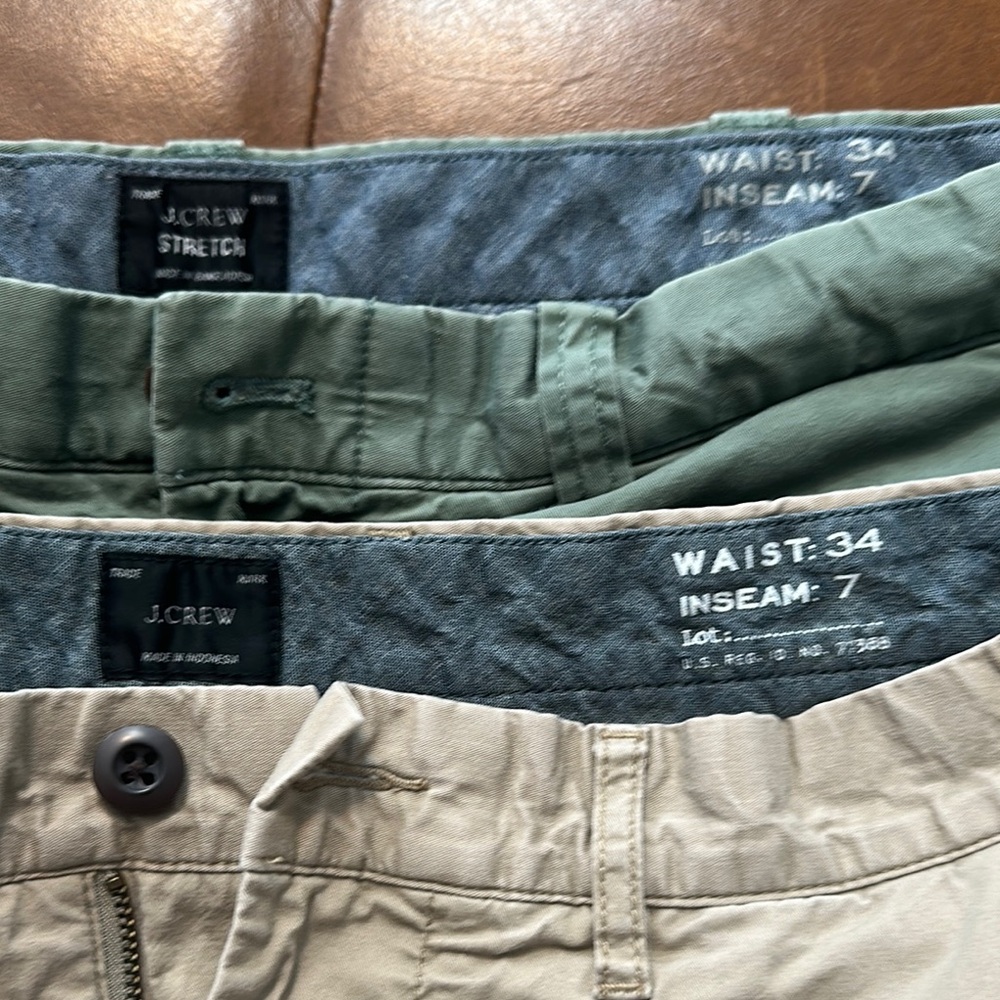 J. Crew Stretch Chinos 34